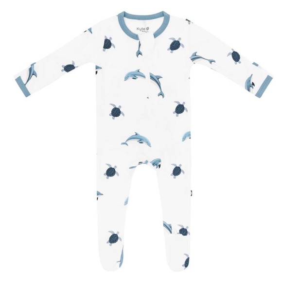 Kyte Newborn Dolphin footie - Picture 1 of 1